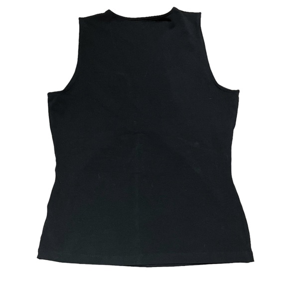 006 JONES NEW YORK SPORT Black Knot Tank Top - Small - Picture 2 of 8
